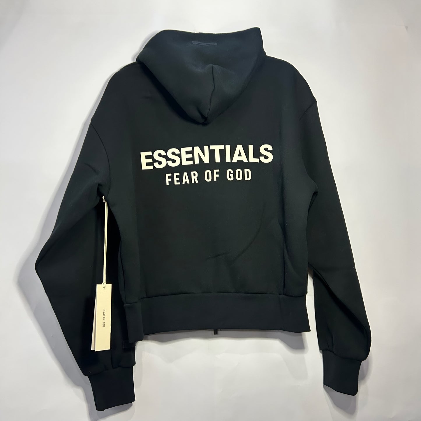 SUDADERA ESSENTIALS JET BLACK