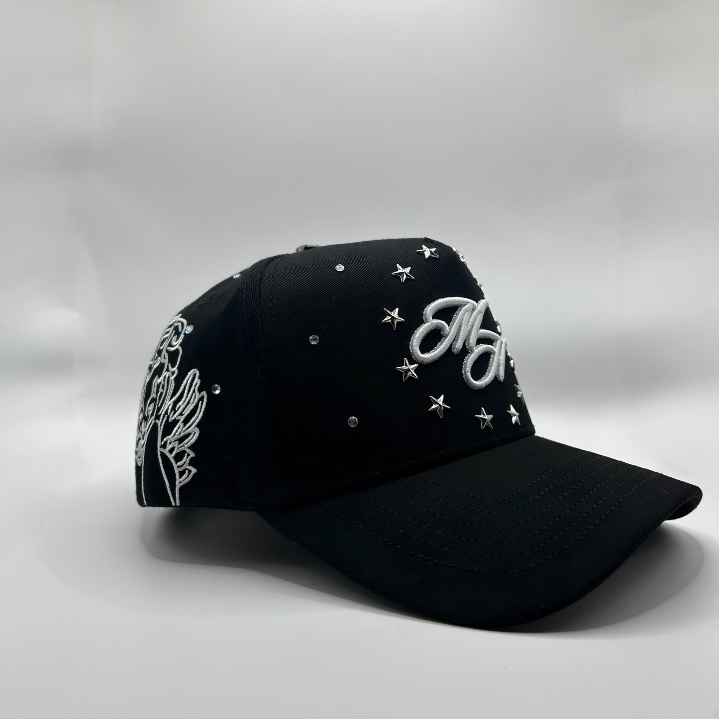 MOMM HATS BLACK ANGEL
