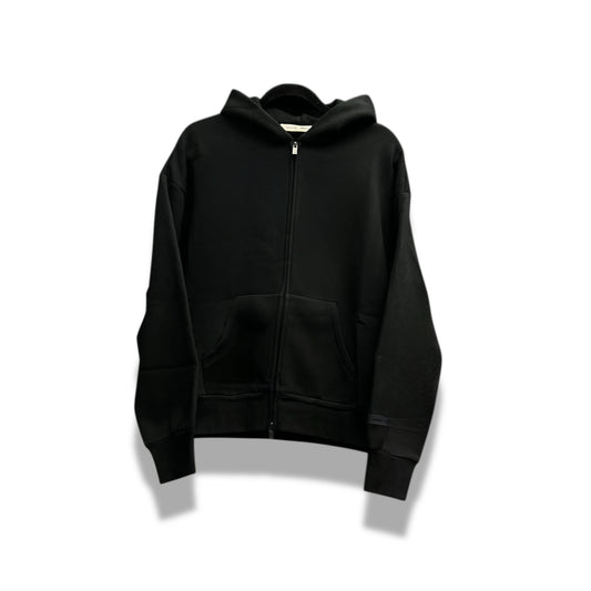 SUDADERA ESSENTIALS 24 ZÍPER NEGRA